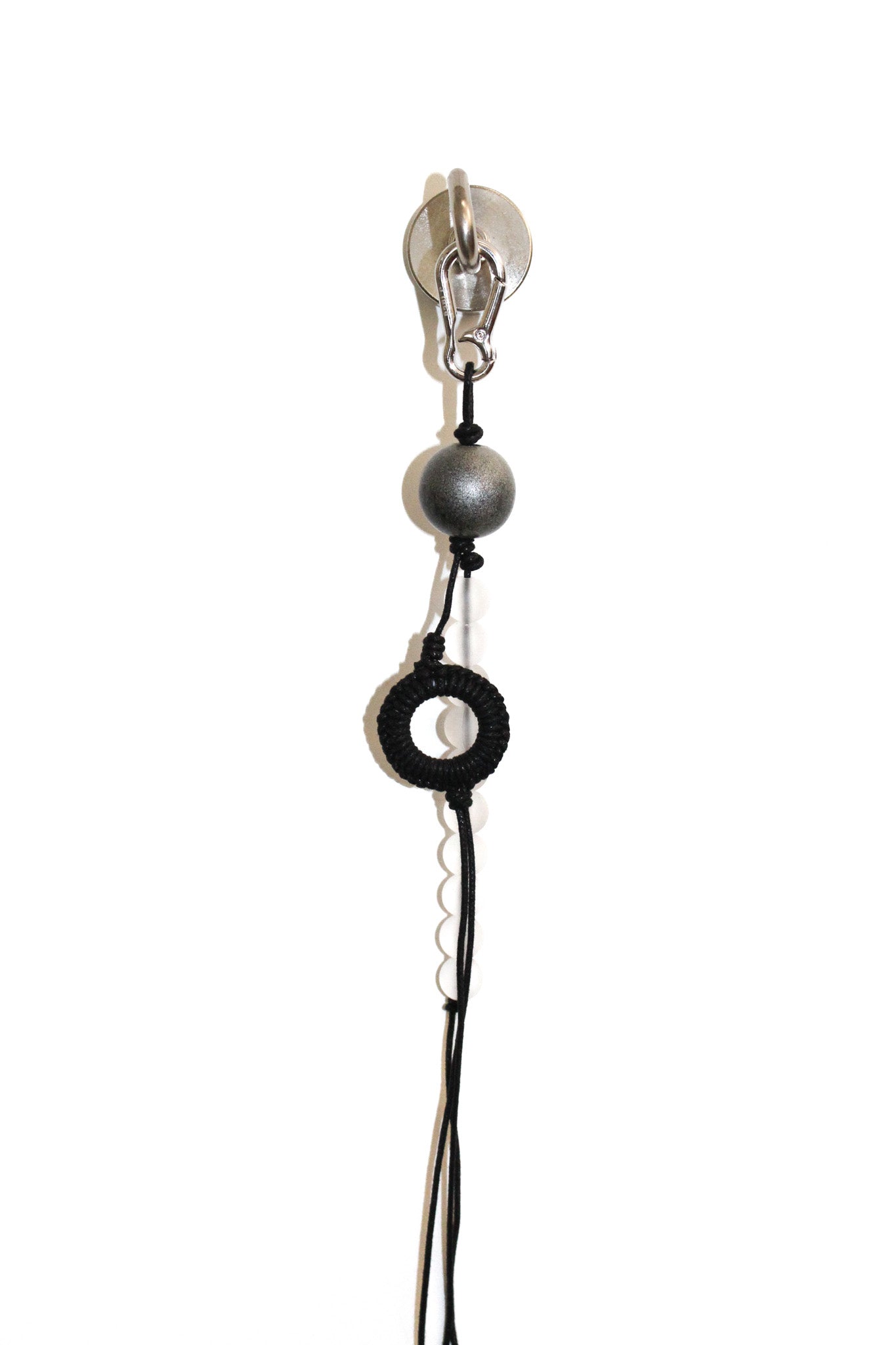 Clear ball charm