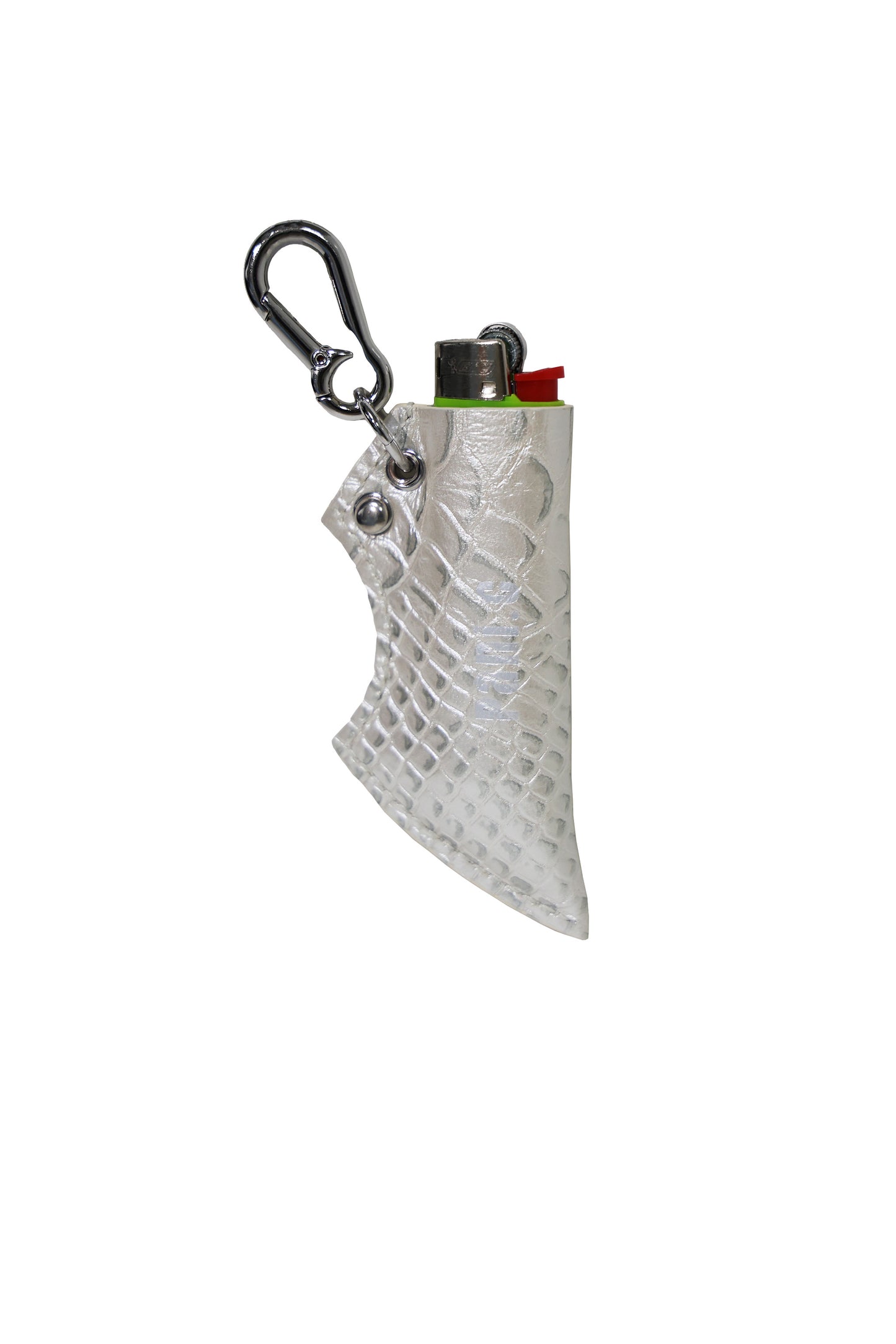 Essential Lighter holder with stone - Metal White