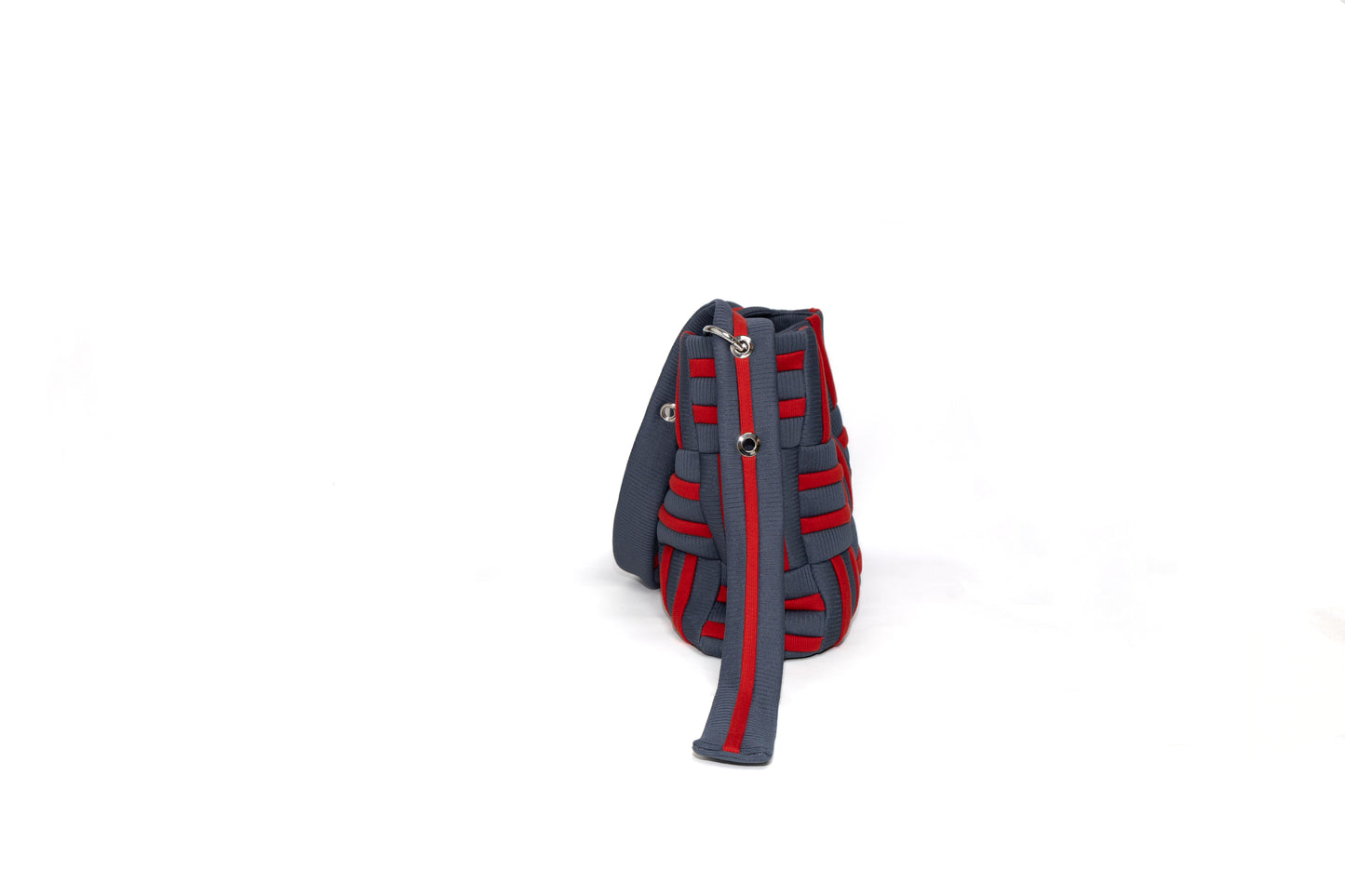 Grid crossbag - Red