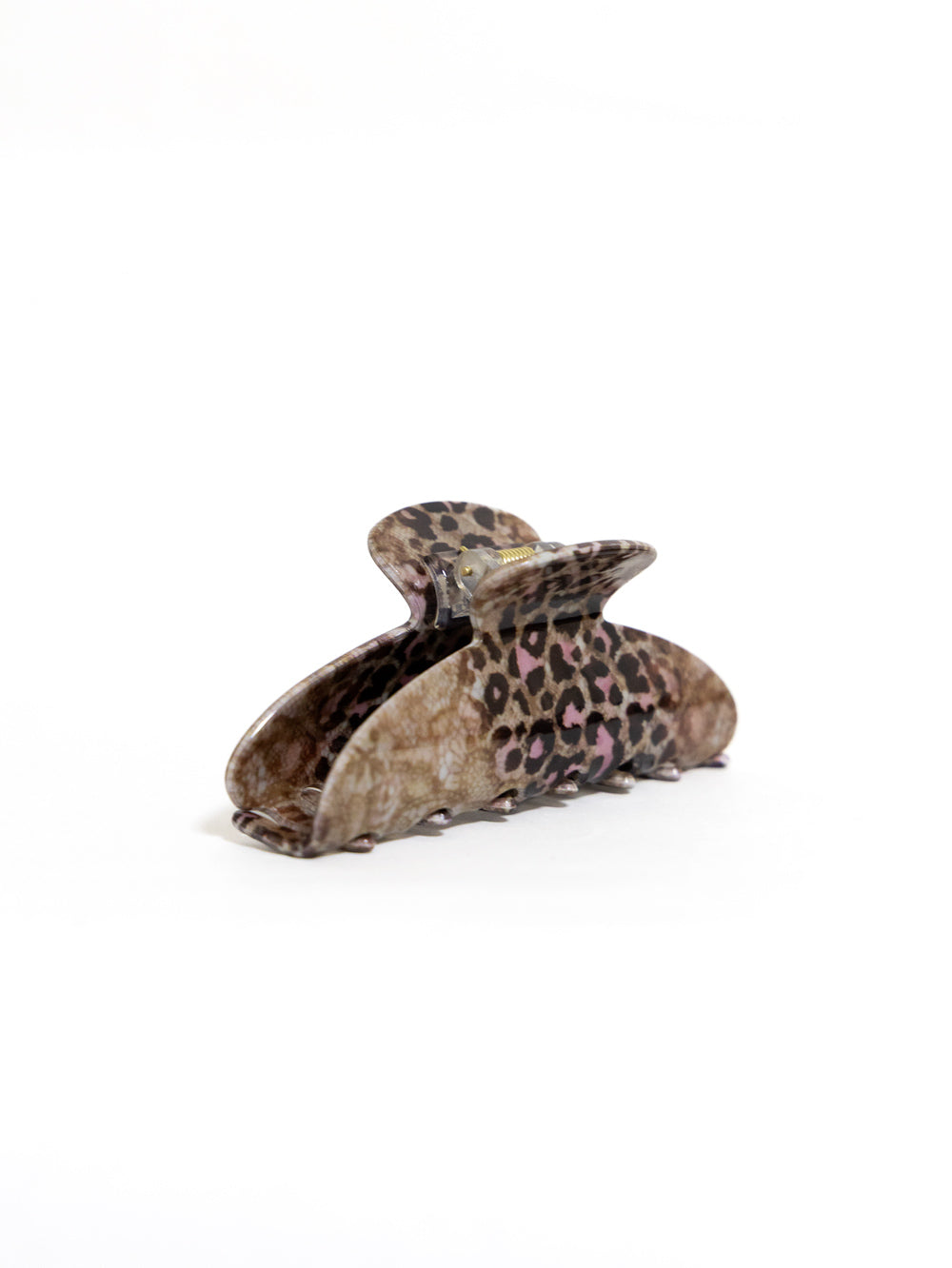 Vintage Leopard Claw clip - Sky Blue