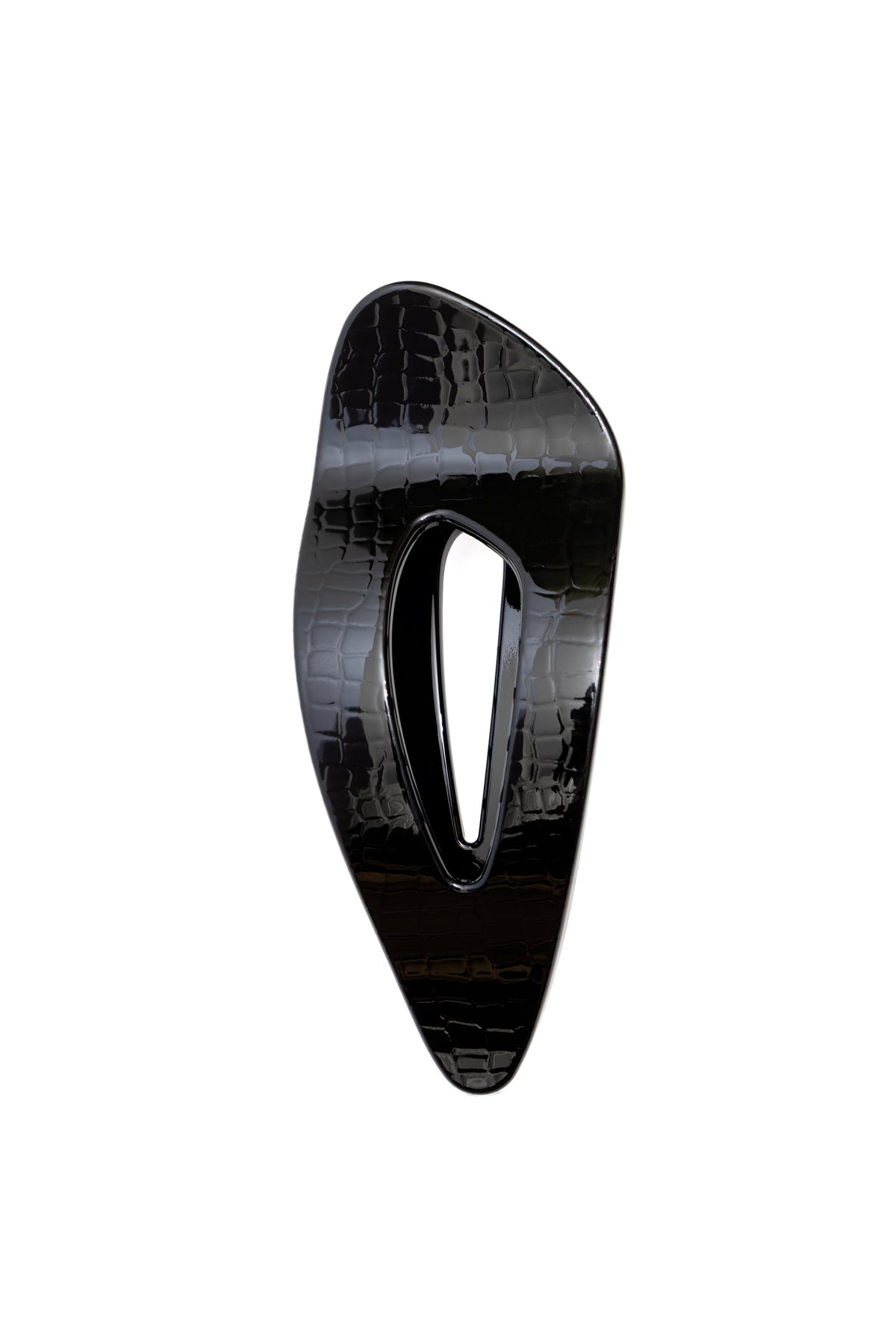 Crocodile Flat Claw Clip - Cherry