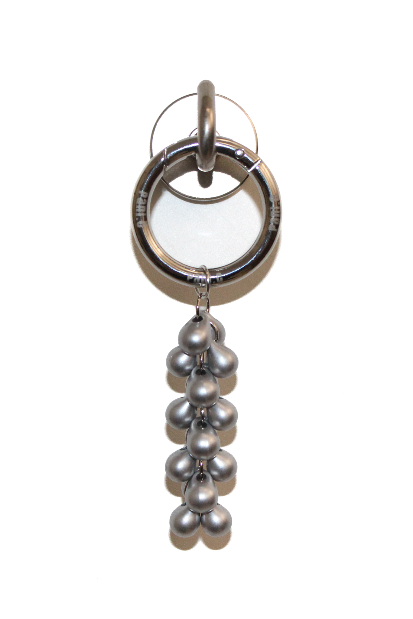 Steel grape keyring