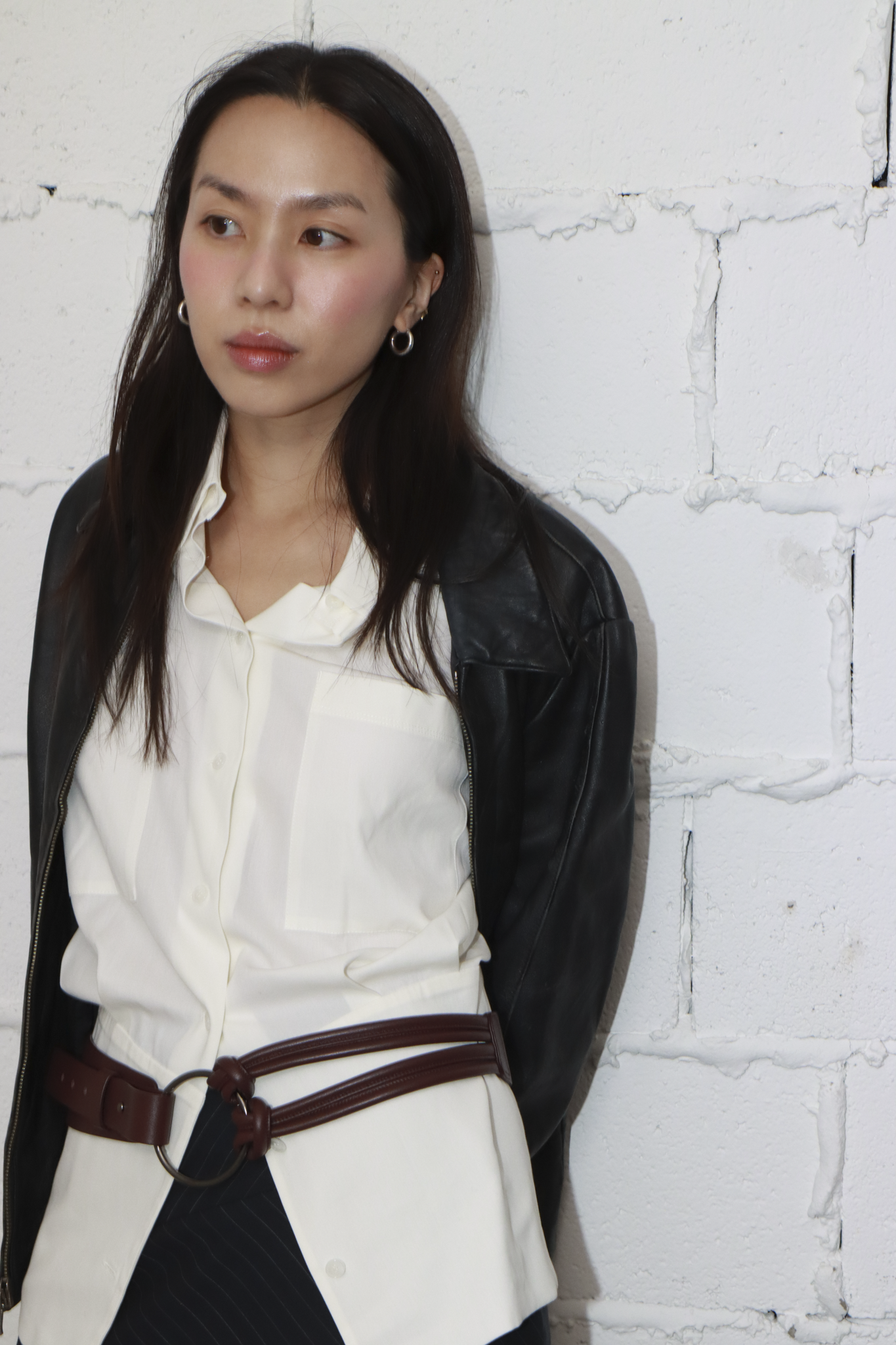 Pani.O 革ベルト - ワインブラウン