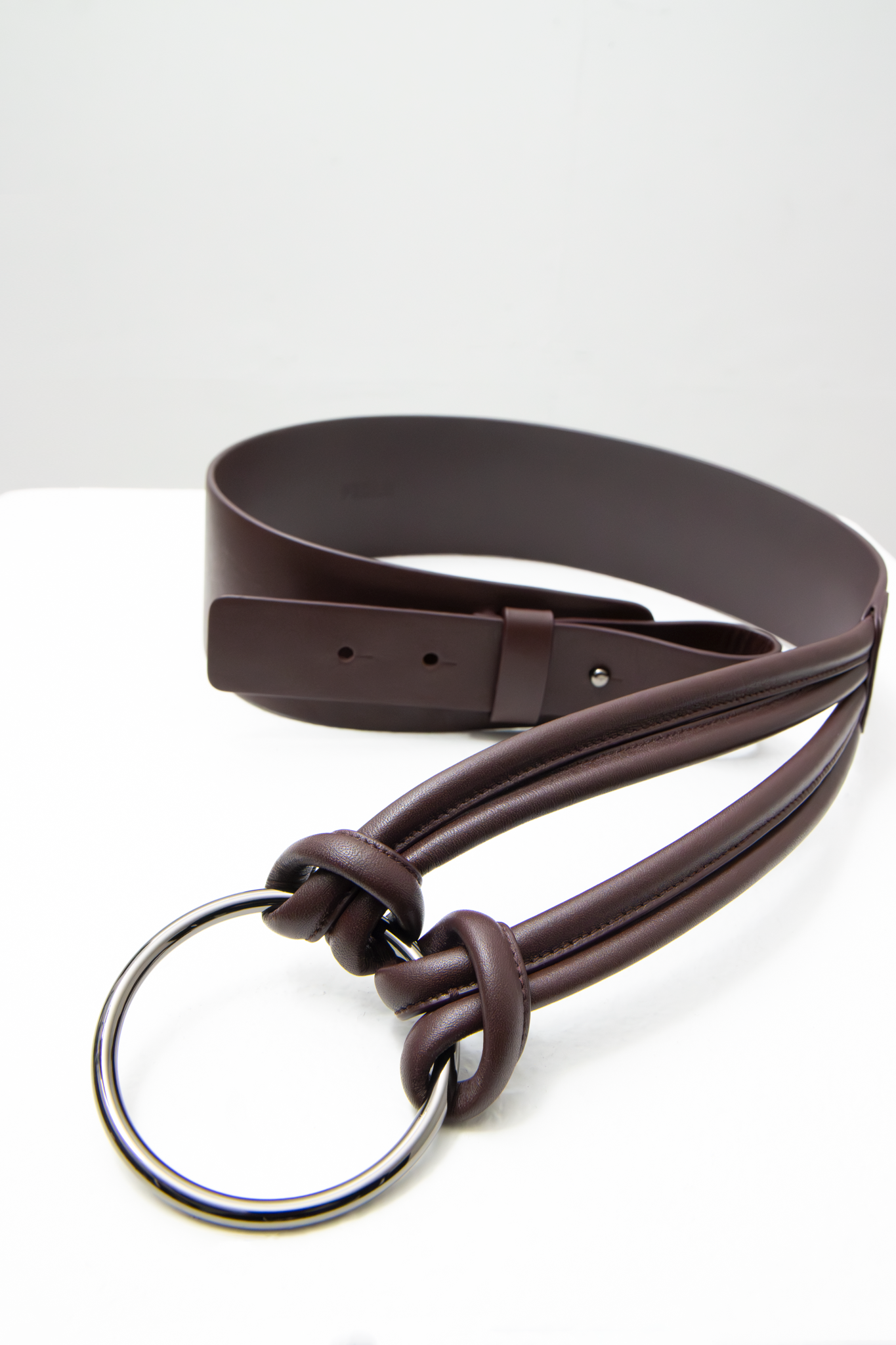 Pani.O 革ベルト - ワインブラウン