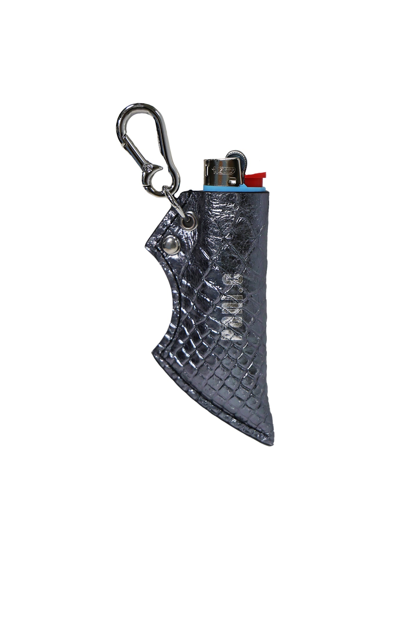 Essential Lighter holder with stone - Metal Black