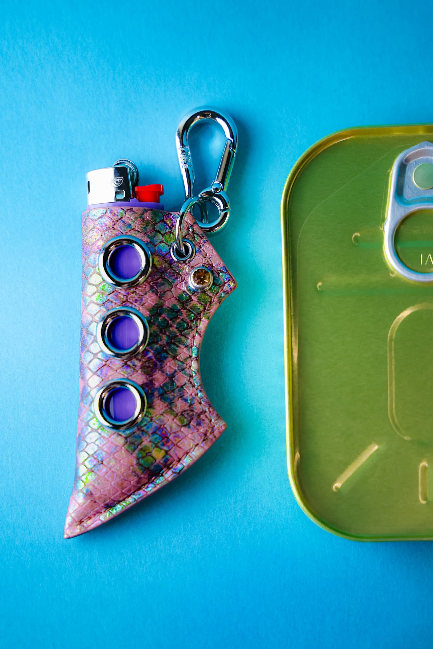 Essential Lighter holder with stone - Mermaid